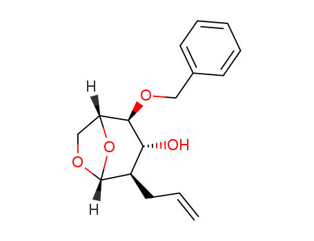1,6-ANHYDRO-2-DEOXY-4-O-BENZYL-2-(2-ALLYL)-SS-D-GLUCOPYRANOSE