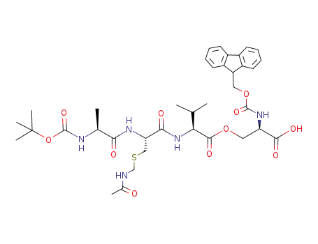 Fmoc-D-Ser[N-Boc-L-Ala-L-Cys(Acm)-L-Val]-OH