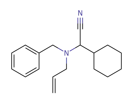 (allyl-benzyl-amino)-cyclohexyl-acetonitrile