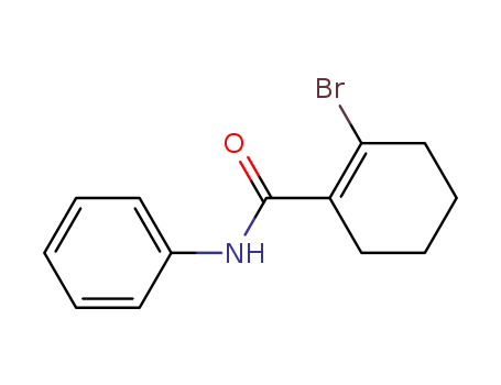 Molecular Structure of 552857-10-0 (2-bromo-N-phenyl-1-cyclohexene-1-carboxamide)