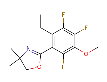 2-(6-ethyl-2,4,5-trifluoro-3-methoxy-phenyl)-4,4-dimethyl-oxazoline