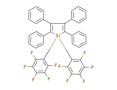 1,1-bis(pentafluorophenyl)-2,3,4,5-tetraphenylsilole