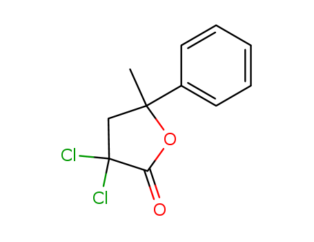 3,3-Dichloro-5-methyl-5-phenyldihydrofuran-2(3H)-one