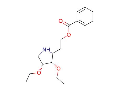 benzoic acid 2-(3,4-diethoxypyrrolidin-2-yl)ethyl ester