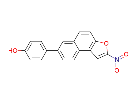 4-(2-nitronaphtho[2,1-b]furan-7-yl)phenol