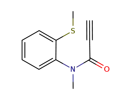 N-methyl-N-[2-(methylthio)phenyl]propiolamide
