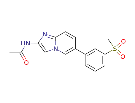 N-{6-[3-(methylsulfonyl)phenyl]imidazo[1,2-a]pyridin-2-yl}acetamide