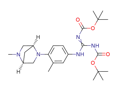[3-methyl-4-((1S,4S)-2-methyl-2,5-diazabicyclo[2.2.1]heptan-5-yl)phenyl][N,N-bis(tert-butoxycarbonyl)]guanidine