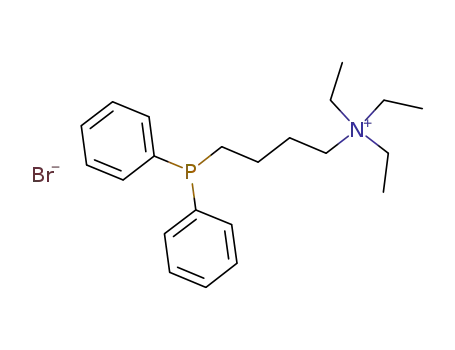 4-diphenylphosphinobutyl-triethyl-ammonium bromide