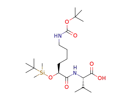 L-OTBDMS-lysine(Boc)-L-valine-OH