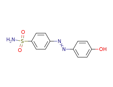 Molecular Structure of 2497-37-2 (Benzenesulfonamide, 4-[(4-hydroxyphenyl)azo]-)