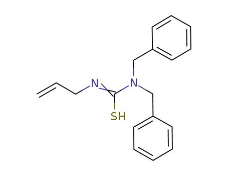 Molecular Structure of 64574-67-0 (1,1-dibenzyl-3-prop-2-en-1-ylthiourea)