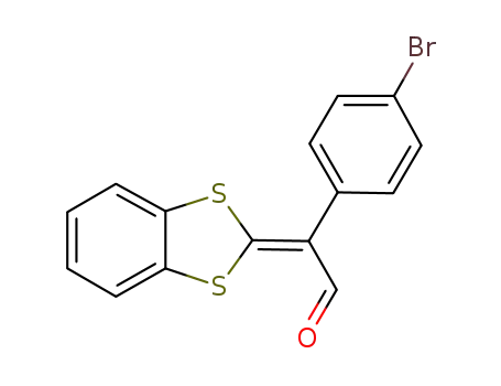 2-(1,3-benzodithiol-2-ylidene)-2-(4-bromophenyl)acetaldehyde