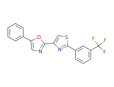 5-phenyl-2-{2-[3-(trifluoromethyl)phenyl]thiazol-4-yl}oxazole