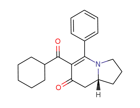 (R)-6-(cyclohexanecarbonyl)-5-phenyl-2,3,8,8a-tetrahydroindolizin-7(1H)-one