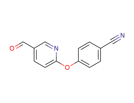 4-[(5-Formyl-2-pyridinyl)oxy]benzenecarbonitrile