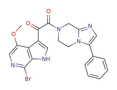 C<sub>22</sub>H<sub>18</sub>BrN<sub>5</sub>O<sub>3</sub>
