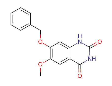 2,4(1H,3H)-Quinazolinedione, 6-methoxy-7-(phenylmethoxy)-