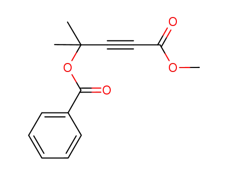 benzoic acid 3-methoxycarbonyl-1,1-dimethylprop-2-ynyl ester