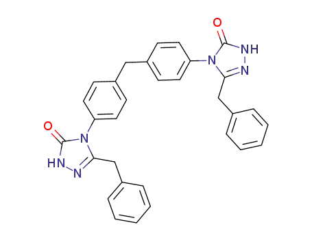 4,4'-bis(3-benzyl-4,5-dihydro-1H-1,2,4-triazol-5-one-4-yl)diphenylmethane
