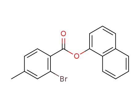naphthalen-1-yl 2-bromo-4-methylbenzoate