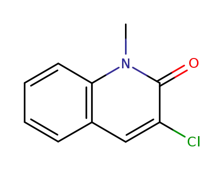 Molecular Structure of 941-92-4 (2(1H)-Quinolinone,3-chloro-1-methyl-(9CI))
