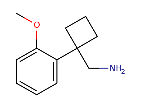 (1-(2-Methoxyphenyl)cyclobutyl)methanamine
