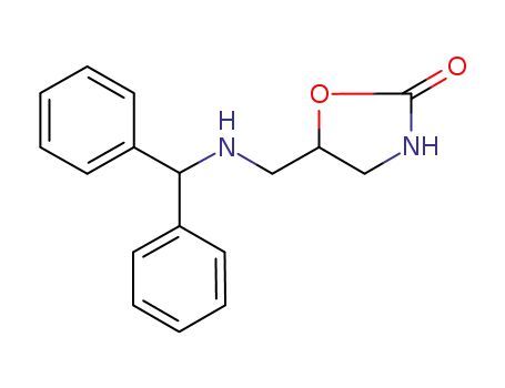 5-((benzhydrylamino)methyl)oxazolidin-2-one