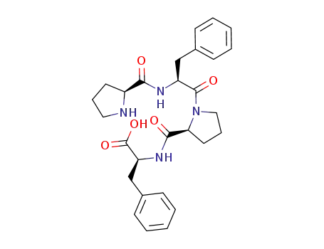 Molecular Structure of 405059-77-0 (L-Phenylalanine, L-prolyl-L-phenylalanyl-L-prolyl-)