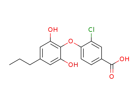 3-chloro-4-(2,6-dihydroxy-4-propylphenoxy)benzoic acid