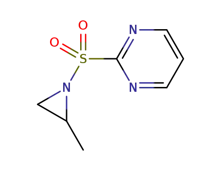2-(2-methylaziridin-1-ylsulfonyl)pyrimidine