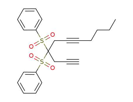 4,4-bis(phenylsulfonyl)undec-1,6-diyne