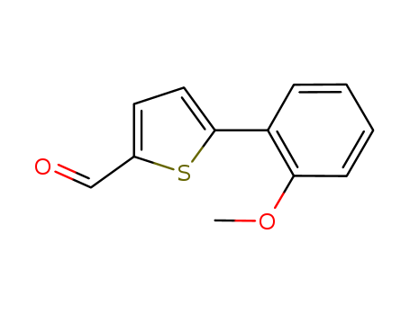 2-Thiophenecarboxaldehyde, 5-(2-methoxyphenyl)-