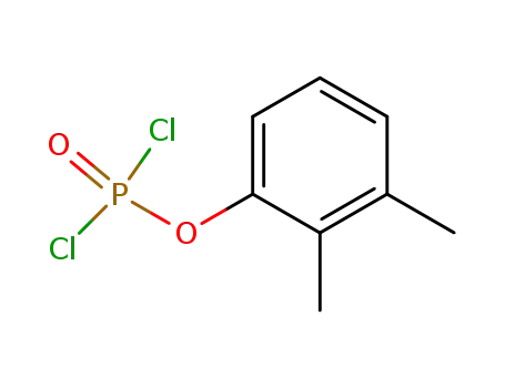 Molecular Structure of 105053-57-4 ((2,3-dimethyl)phenyl phosphorodichloridate)