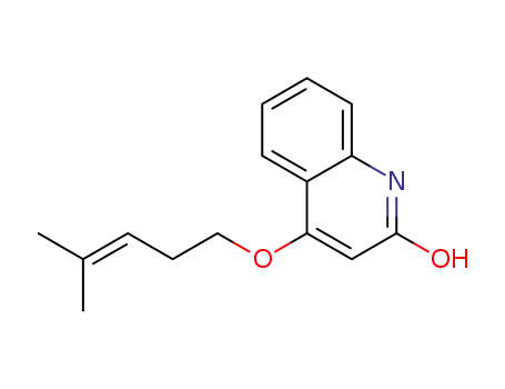 4-(4-methylpent-3-enyloxy) quinolin-2-ol