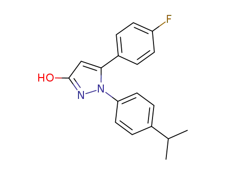 5-(4-fluorophenyl)-1-(4-isopropylphenyl)-1H-pyrazol-3-ol