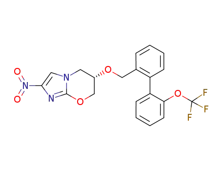 (6S)-2-nitro-6-{[2'-(trifluoromethoxy)[1,1'-biphenyl]-2-yl]methoxy}-6,7-dihydro-5H-imidazo[2,1-b][1,3]oxazine