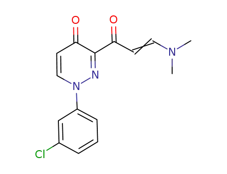 1-(3-chlorophenyl)-3-[3-(dimethylamino)prop-2-enoyl]pyridazin-4(1H)-one