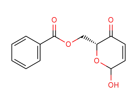 Benzoic acid (R)-6-hydroxy-3-oxo-3,6-dihydro-2H-pyran-2-ylmethyl ester
