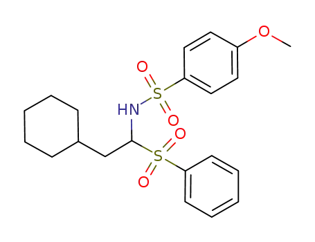 Molecular Structure of 1241834-11-6 (C<sub>21</sub>H<sub>27</sub>NO<sub>5</sub>S<sub>2</sub>)