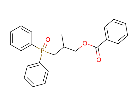 2-methyl-3-(diphenyl-phosphinoyl)-propyl benzoate
