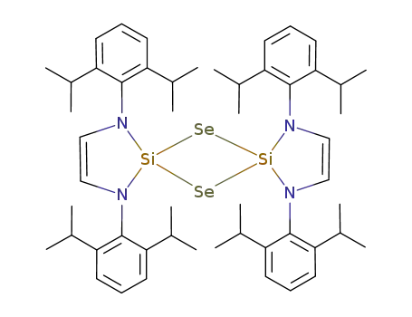 di-μ-seleno-di-1,3-bis(2,6-diisopropylphenyl)-1,3-diaza-2-silacyclopent-4-en-2-ylidene