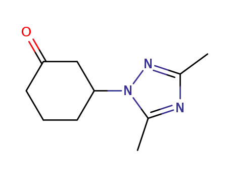 3-(3,5-dimethyl-1H-1,2,4-triazol-1-yl)cyclohexan-1-one