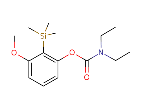 3-methoxy-2-(trimethylsilyl)phenyl diethylcarbamate