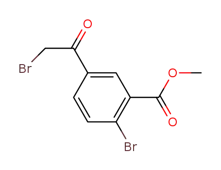 2-bromo-5-(2-bromoacetyl)benzoic acid methyl ester