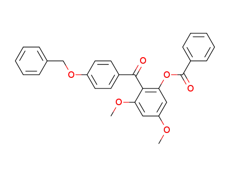 2-benzoyloxy-4'-benzyloxy-4,6-dimethoxybenzophenone