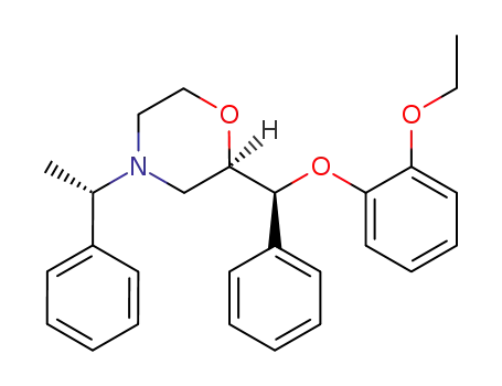 (1'S,2R,2aS)-(-)-2-[(2-ethoxyphenoxy)phenylmethyl]-4-(1'-phenylethyl)morpholine