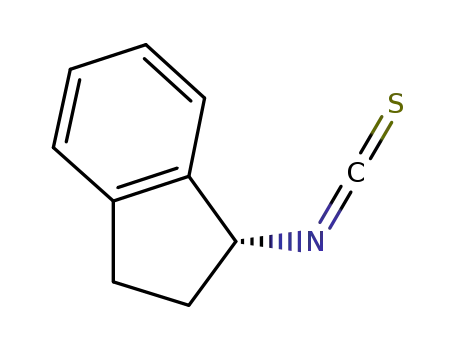 Molecular Structure of 737000-97-4 ((R)-(-)-1-Indanyl isothiocyanate)