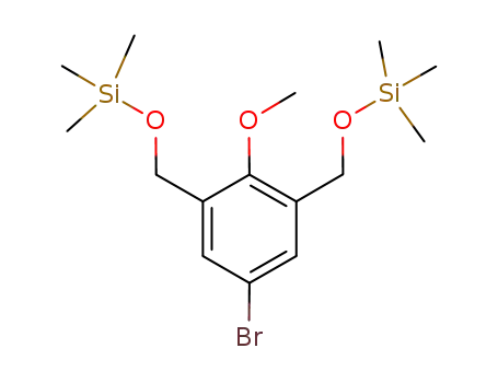 C<sub>15</sub>H<sub>27</sub>BrO<sub>3</sub>Si<sub>2</sub>