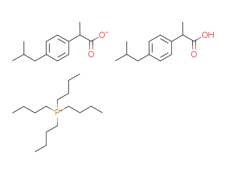 Molecular Structure of 1234388-93-2 (C<sub>13</sub>H<sub>17</sub>O<sub>2</sub><sup>(1-)</sup>*C<sub>13</sub>H<sub>18</sub>O<sub>2</sub>*C<sub>16</sub>H<sub>36</sub>P<sup>(1+)</sup>)